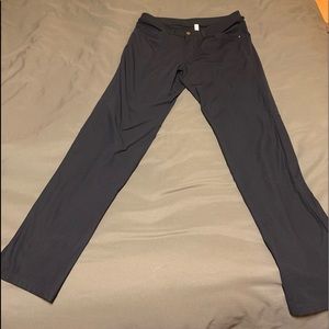 Navy Lululemon ABC pants size 32